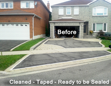 before sealcoating